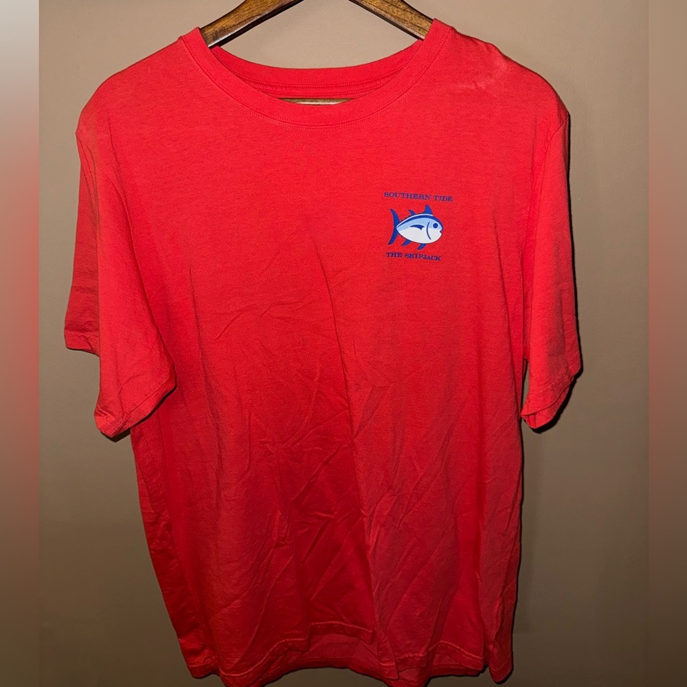 Red Southern Tide T Shirt